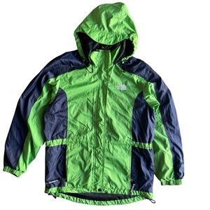 The North Face Hydrenaline Shell Jacket – Green/Navy – Size XS